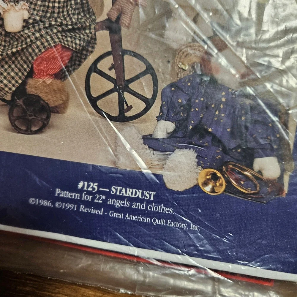 VTG Great American Quilt Factory Dream Spinners Stardust #125 Sewing Pattern NWT